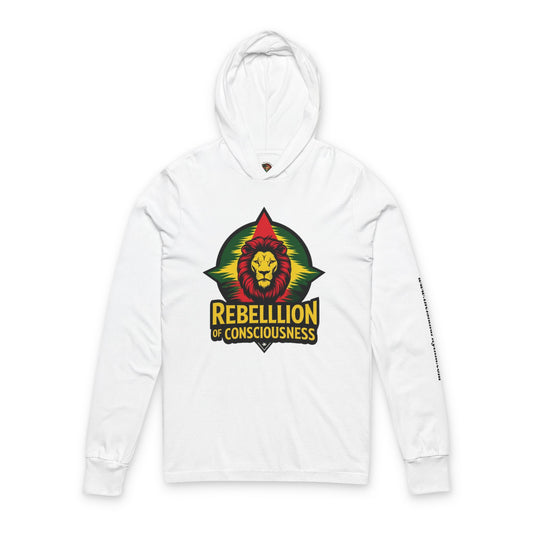 Hooded Long Sleeve Tee - Rebellion of Consciousness
