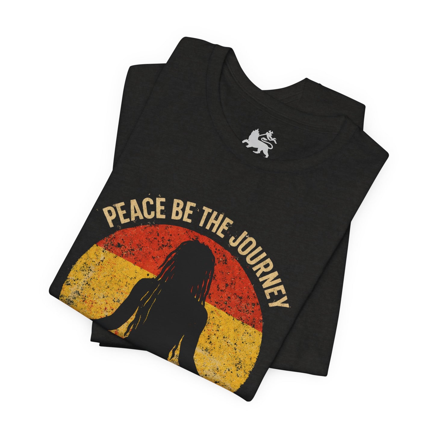 Peace Be The Journey Retro Roots Tee - The Island Rhythm