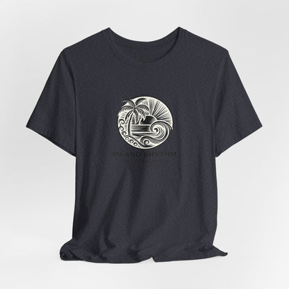 Palm Tree Wave Tee