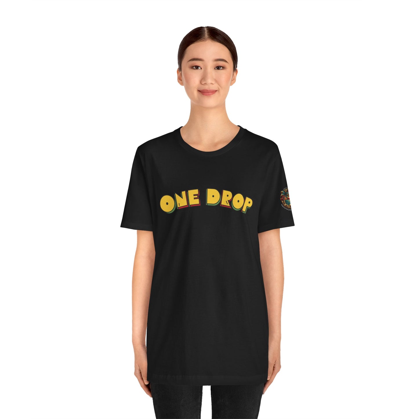 One Drop Unisex Tee - Casual & Stylish T-Shirt for Men and Women | Relaxed Fit Shirt with Lifestyle Design