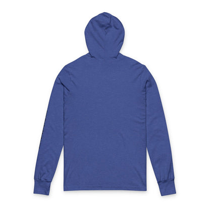 Rasta Republic Unisex Hooded Long Sleeve Tee, Perfect for Festivals, Casual Wear, Music Lovers, Gifts for Him, Unique Streetwear - The Island Rhythm