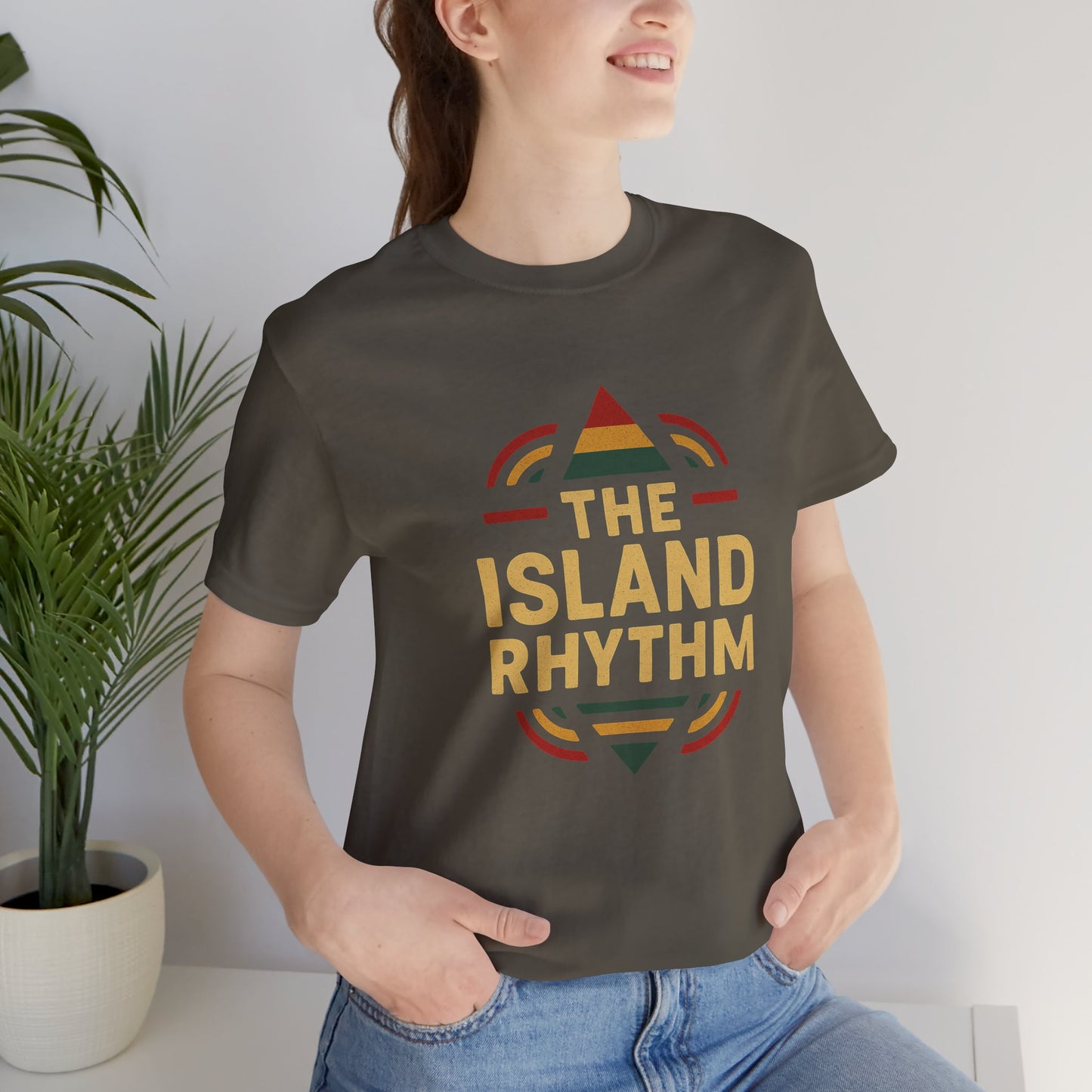 Island Rhythm Island Rhythm Heritage Tee – Vintage Reggae Style | Streetwear