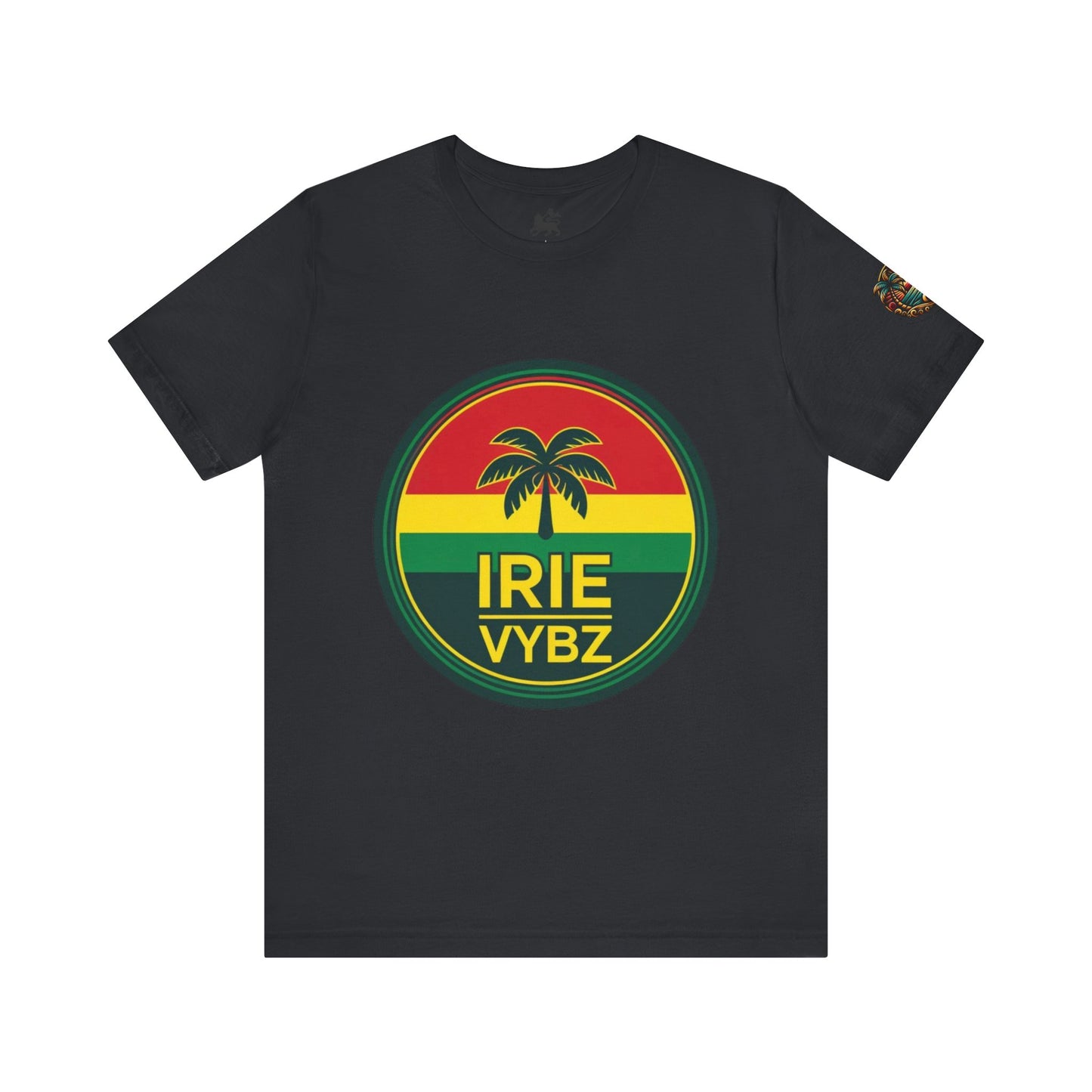 Irie Vybz Unisex Tee, Rasta Spirit Shirt, Beach Vibe Top, Reggae Music Gift, Summer Essentials, Casual Wear, Festival Apparel