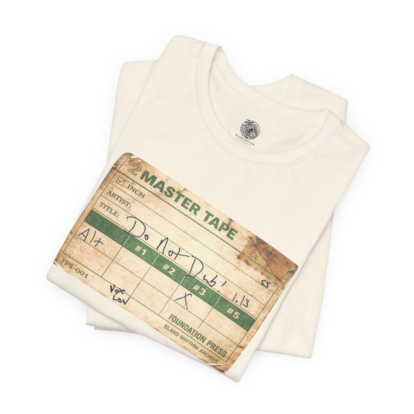 Master Tape Tee - The Island Rhythm