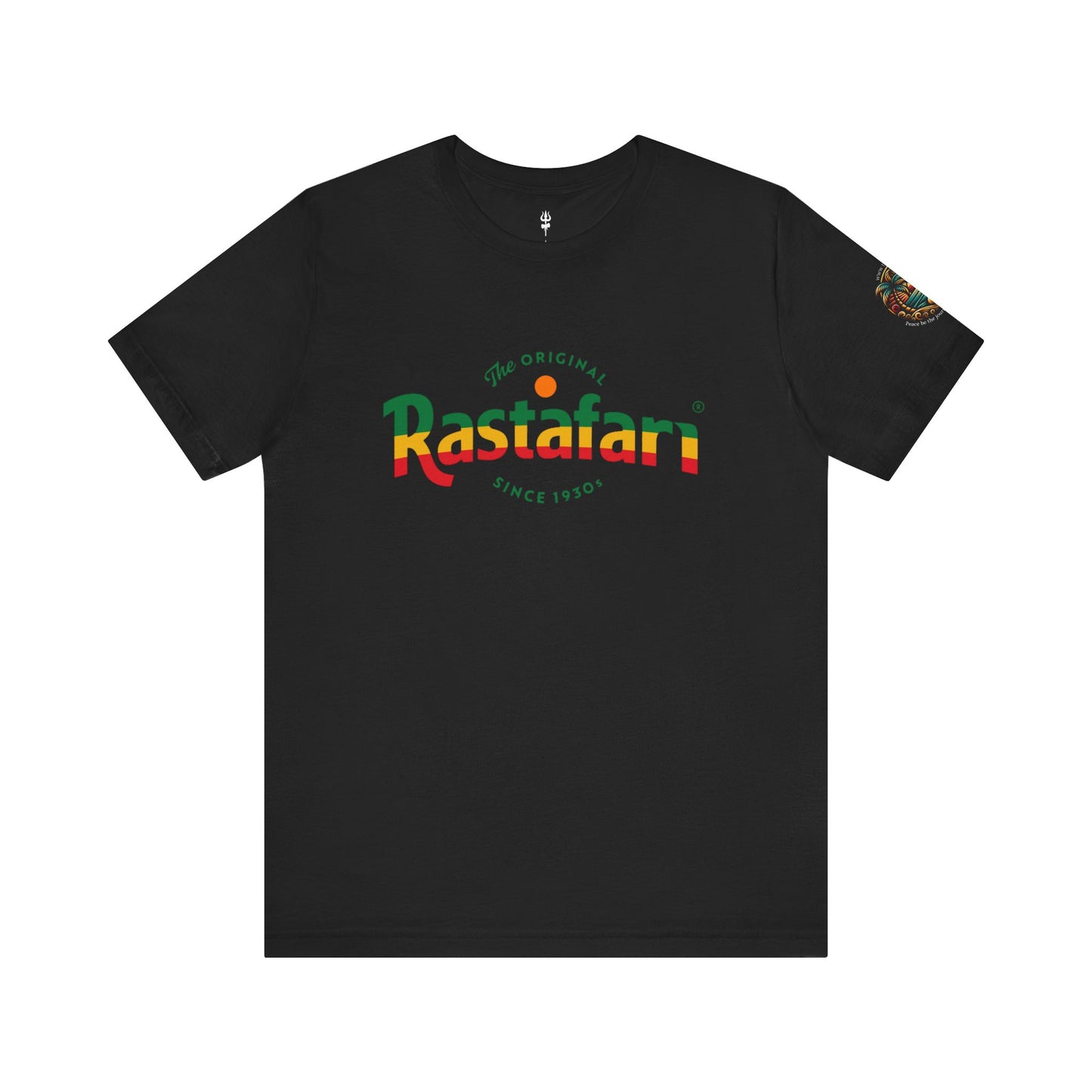 Rastafari Vibes Short Sleeve Tee, Unisex Jersey T-Shirt, Casual Wear, Festival Outfits, Gifts for Rasta Lovers