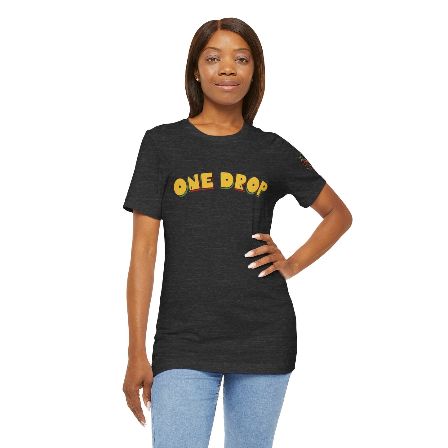 One Drop Unisex Tee - Casual & Stylish T-Shirt for Men and Women | Relaxed Fit Shirt with Lifestyle Design