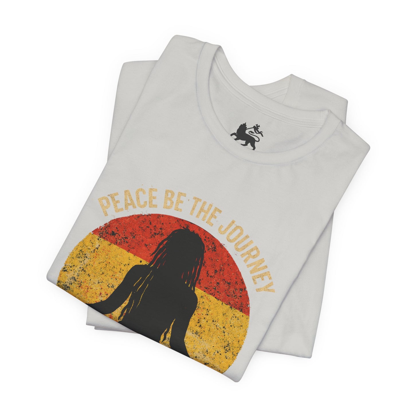 Peace Be The Journey Retro Roots Tee - The Island Rhythm