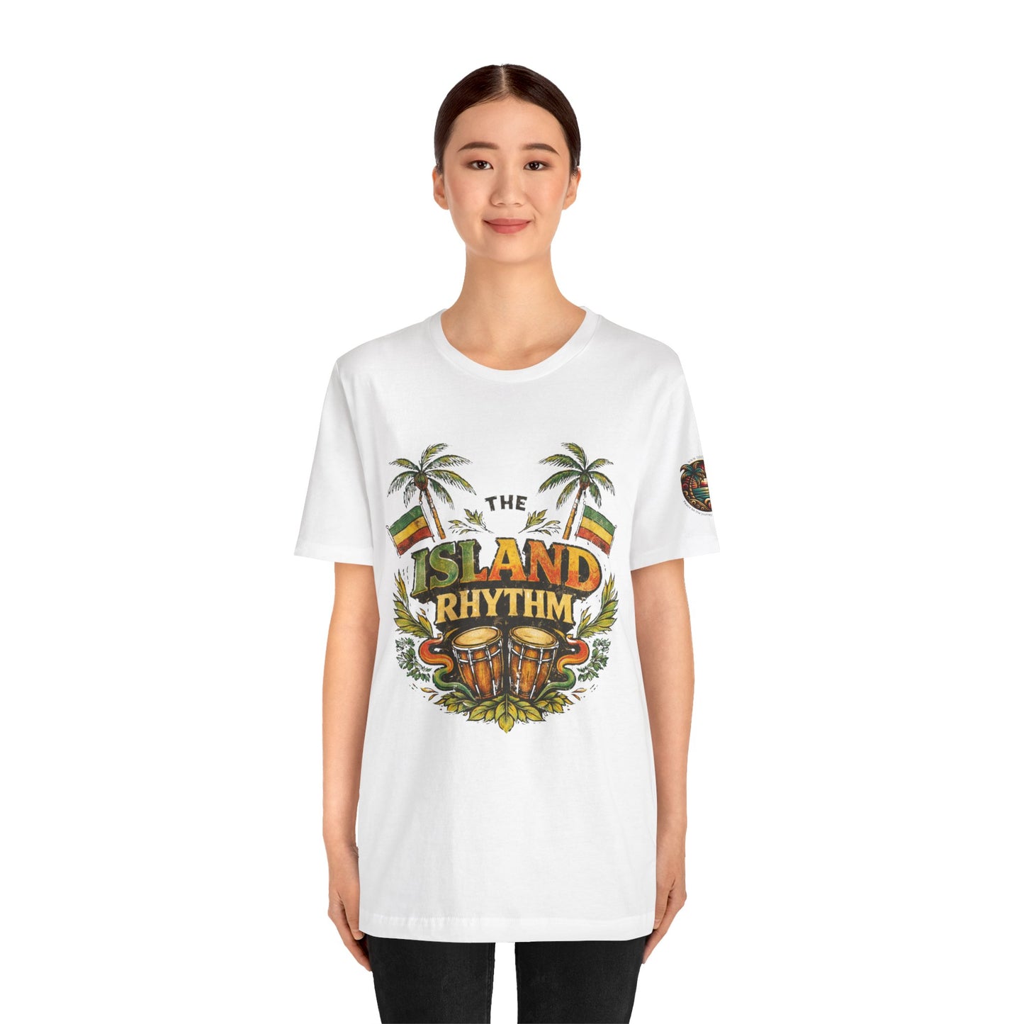Island Rhythm Tour T-Shirt — “The Island Rhythm” Reggae Concert Tee - The Island Rhythm