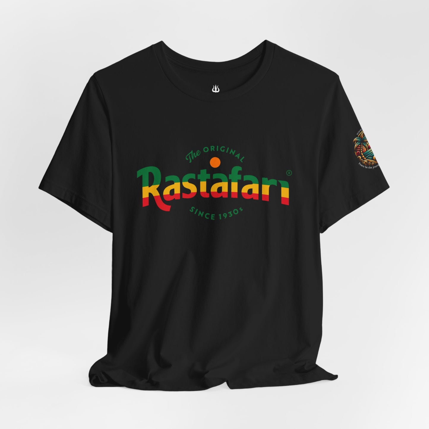 Rastafari Vibes Short Sleeve Tee, Unisex Jersey T-Shirt, Casual Wear, Festival Outfits, Gifts for Rasta Lovers