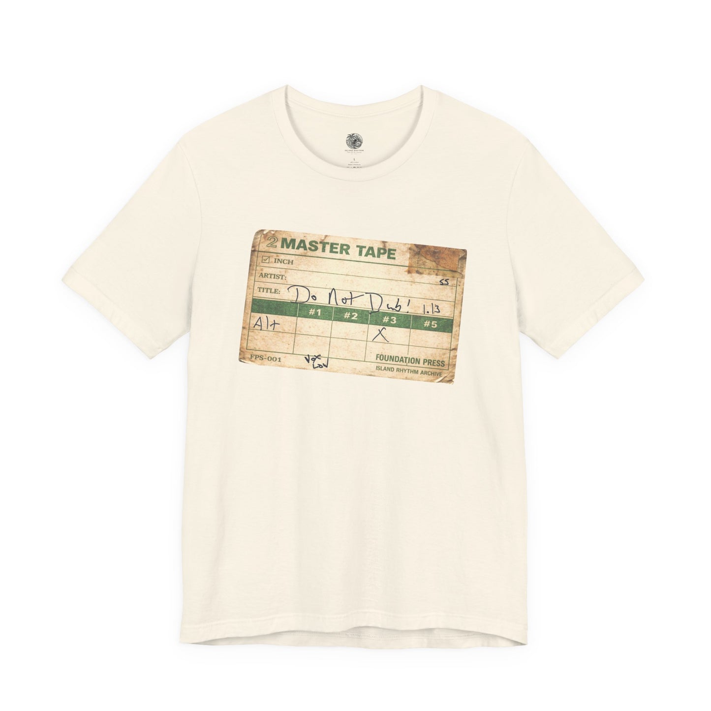Master Tape Tee - The Island Rhythm