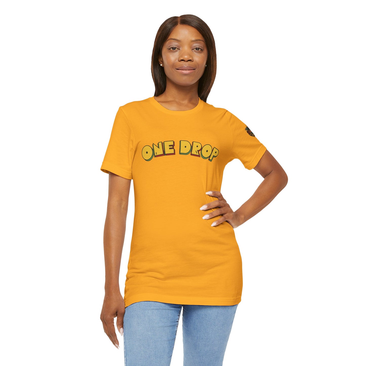One Drop Unisex Tee - Casual & Stylish T-Shirt for Men and Women | Relaxed Fit Shirt with Lifestyle Design
