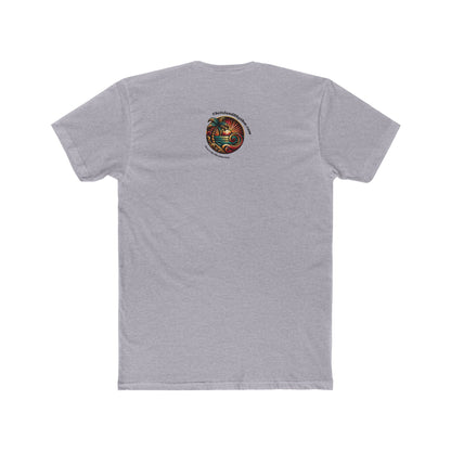 Jamaican Pride Unisex Cotton Crew Tee - Out of Many, One People Graphic T-Shirt - The Island Rhythm