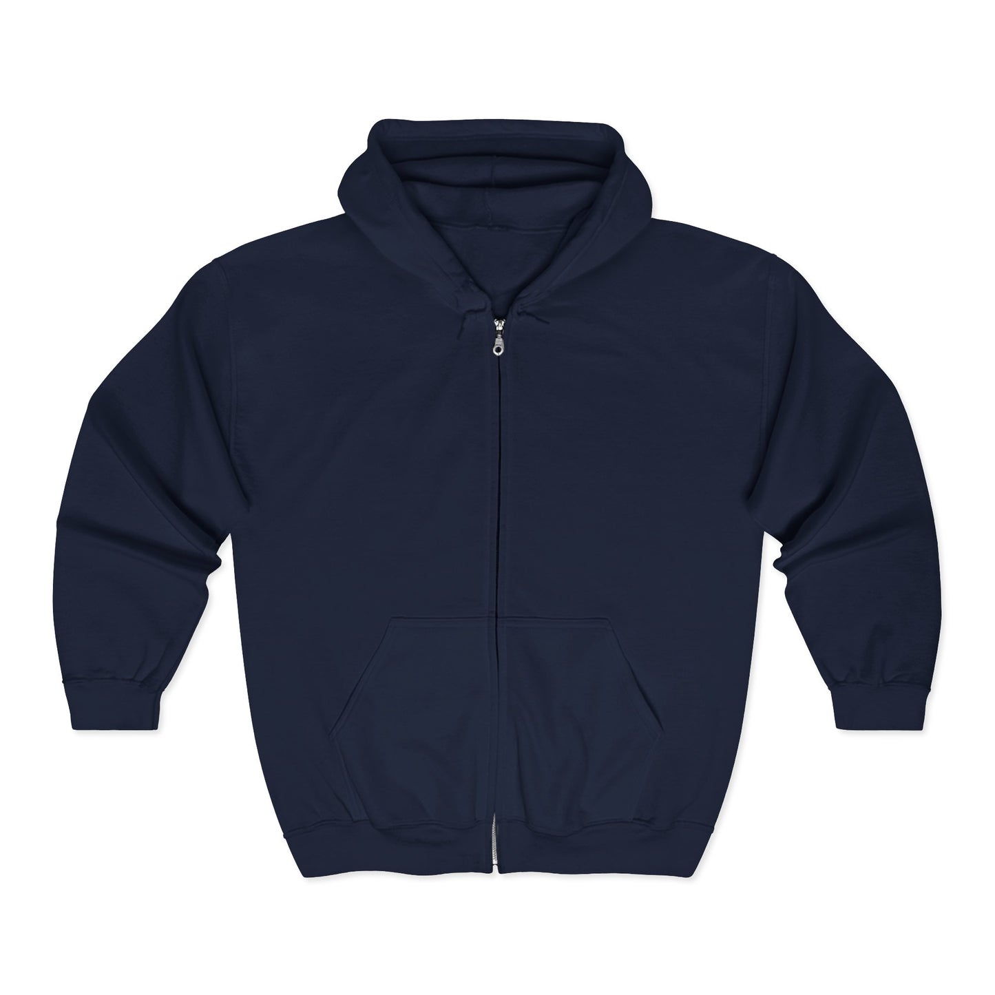 Tropical Sunset Zip-Up Hoodie | Unisex Heavy Blend Full Zip with Palm Design - The Island Rhythm