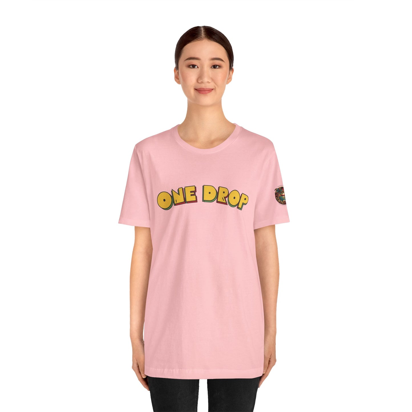 One Drop Unisex Tee - Casual & Stylish T-Shirt for Men and Women | Relaxed Fit Shirt with Lifestyle Design