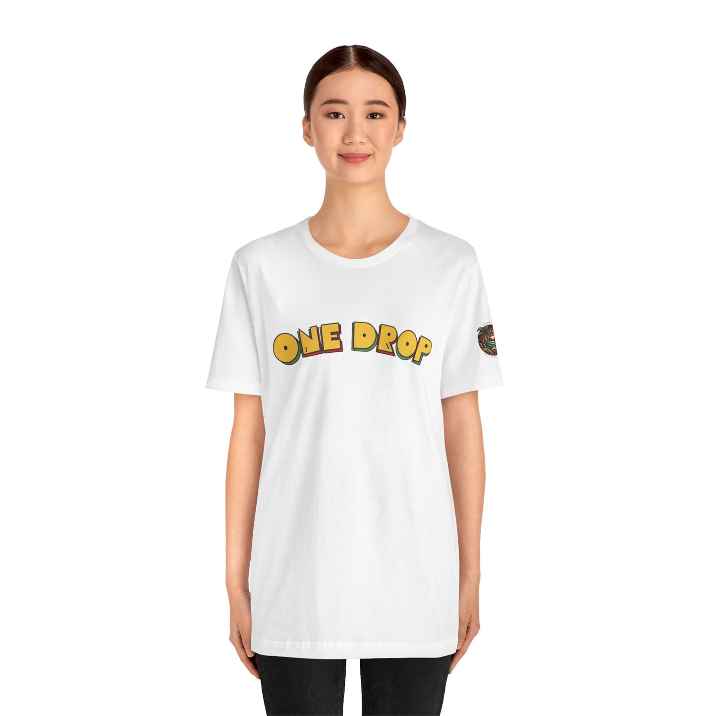 One Drop Unisex Tee - Casual & Stylish T-Shirt for Men and Women | Relaxed Fit Shirt with Lifestyle Design