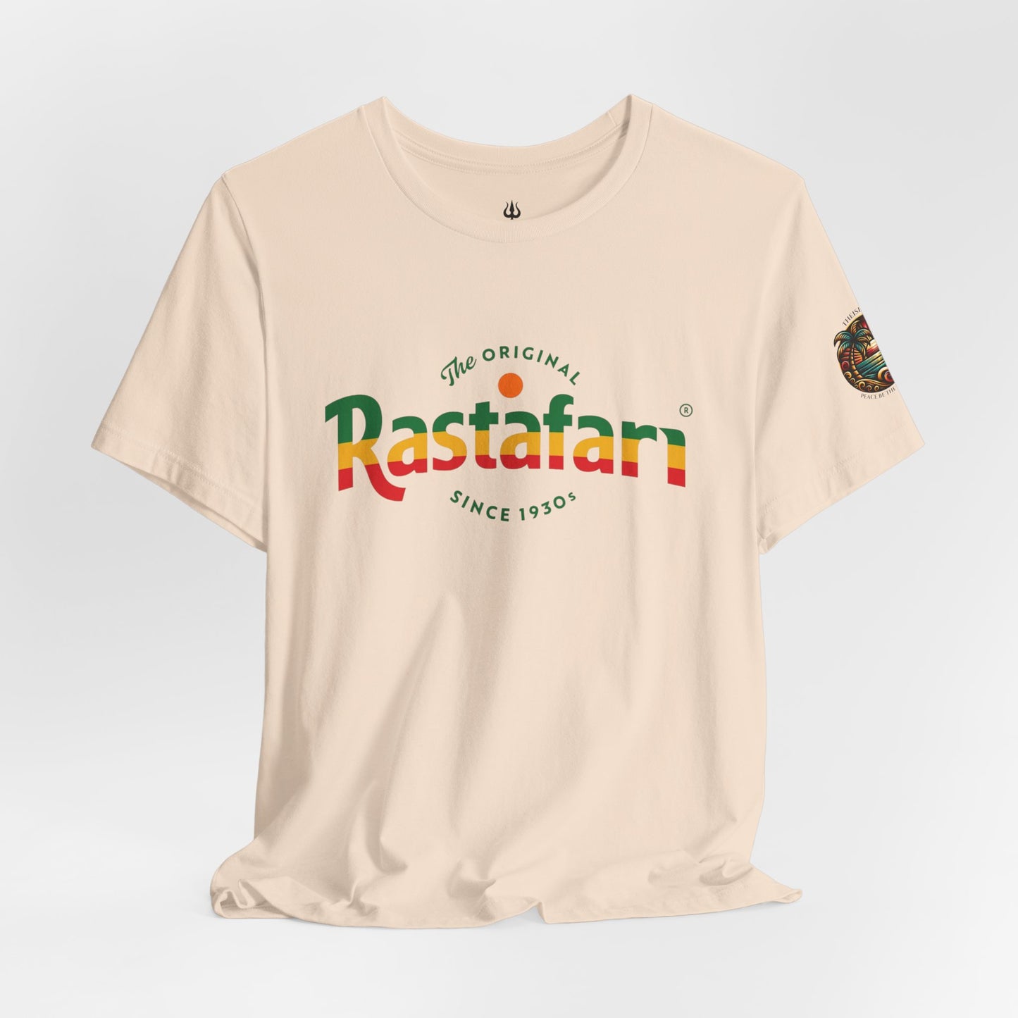 Rastafari Vibes Short Sleeve Tee, Unisex Jersey T-Shirt, Casual Wear, Festival Outfits, Gifts for Rasta Lovers