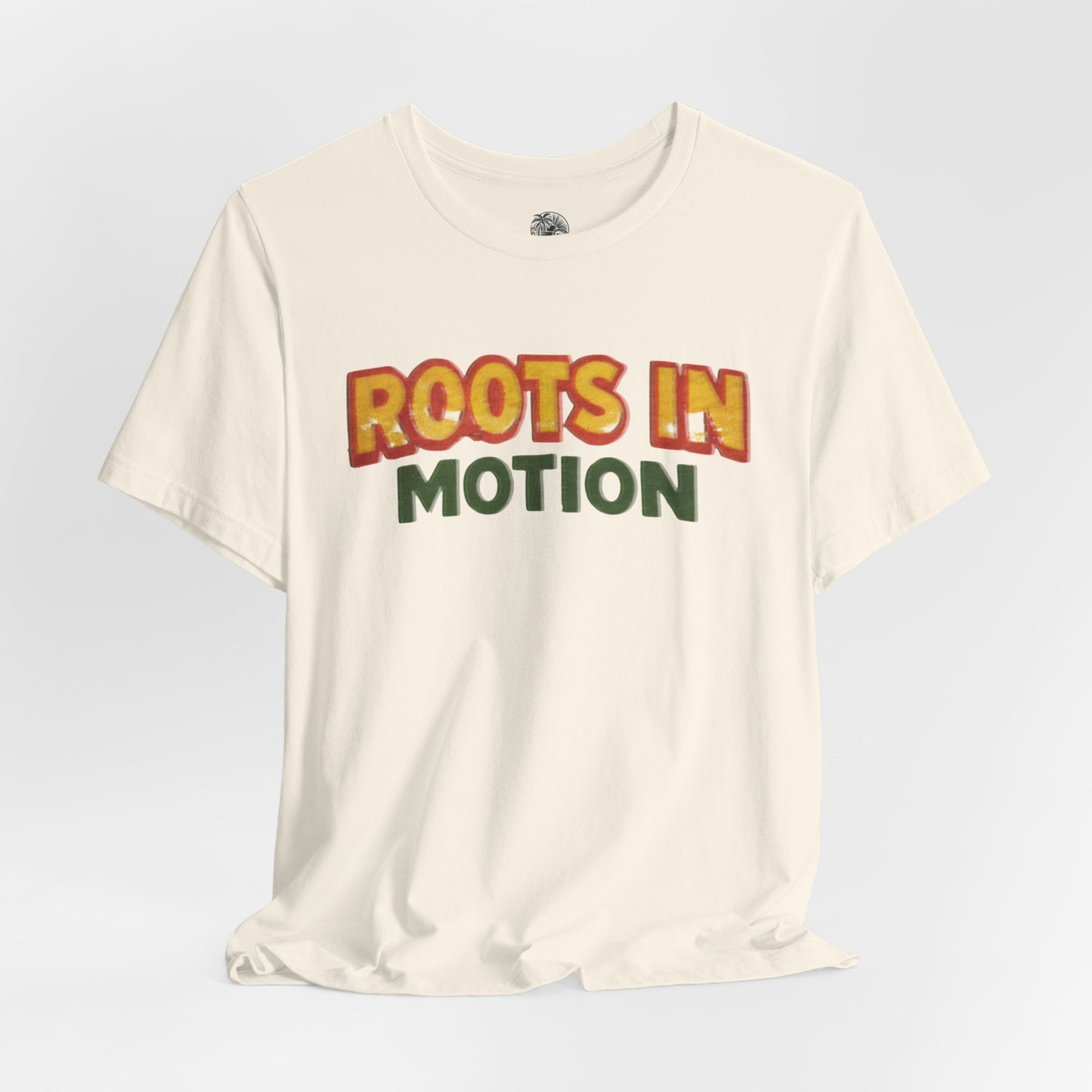 Roots In Motion Tee — Vintage Reggae Graphic T-Shirt - The Island Rhythm