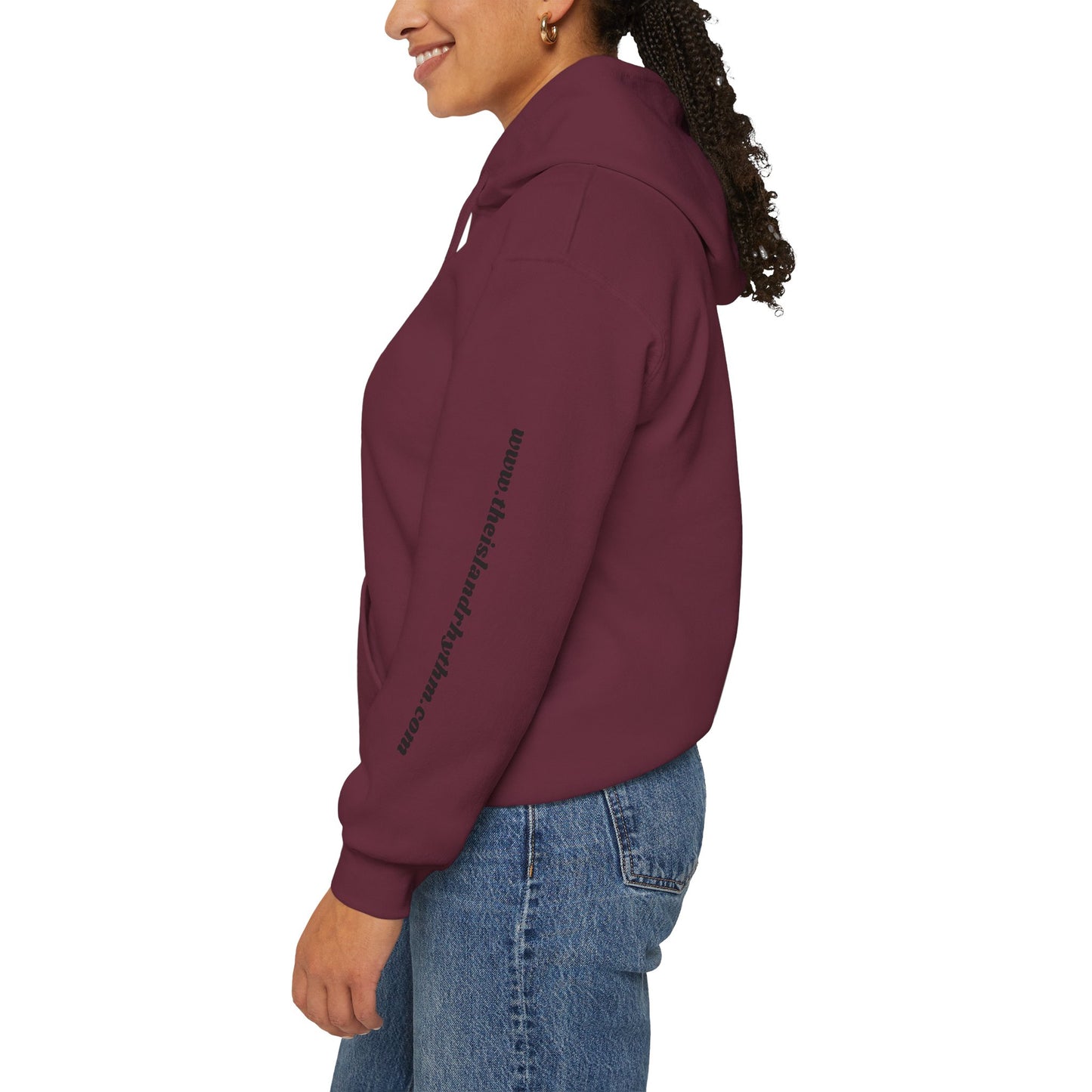 Irie Vybz Unisex Hooded Sweatshirt, Casual Streetwear, Reggae Vibes, Cozy Pullover, Gift for Music Lovers
