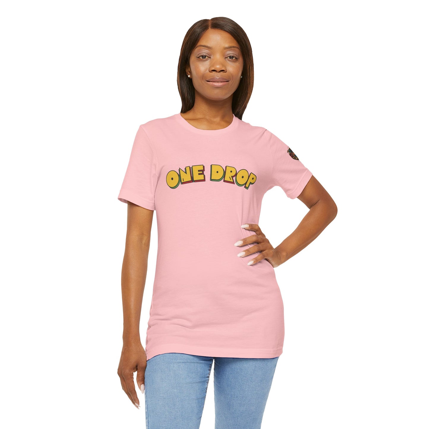 One Drop Unisex Tee - Casual & Stylish T-Shirt for Men and Women | Relaxed Fit Shirt with Lifestyle Design