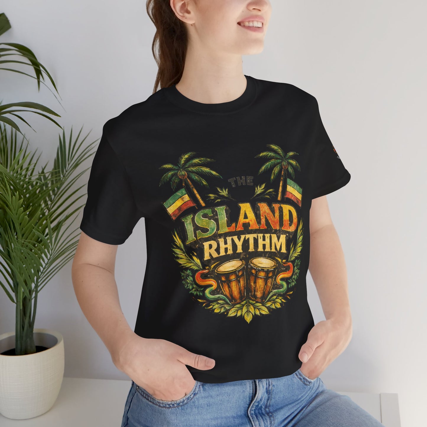 Island Rhythm Tour T-Shirt — “The Island Rhythm” Reggae Concert Tee - The Island Rhythm