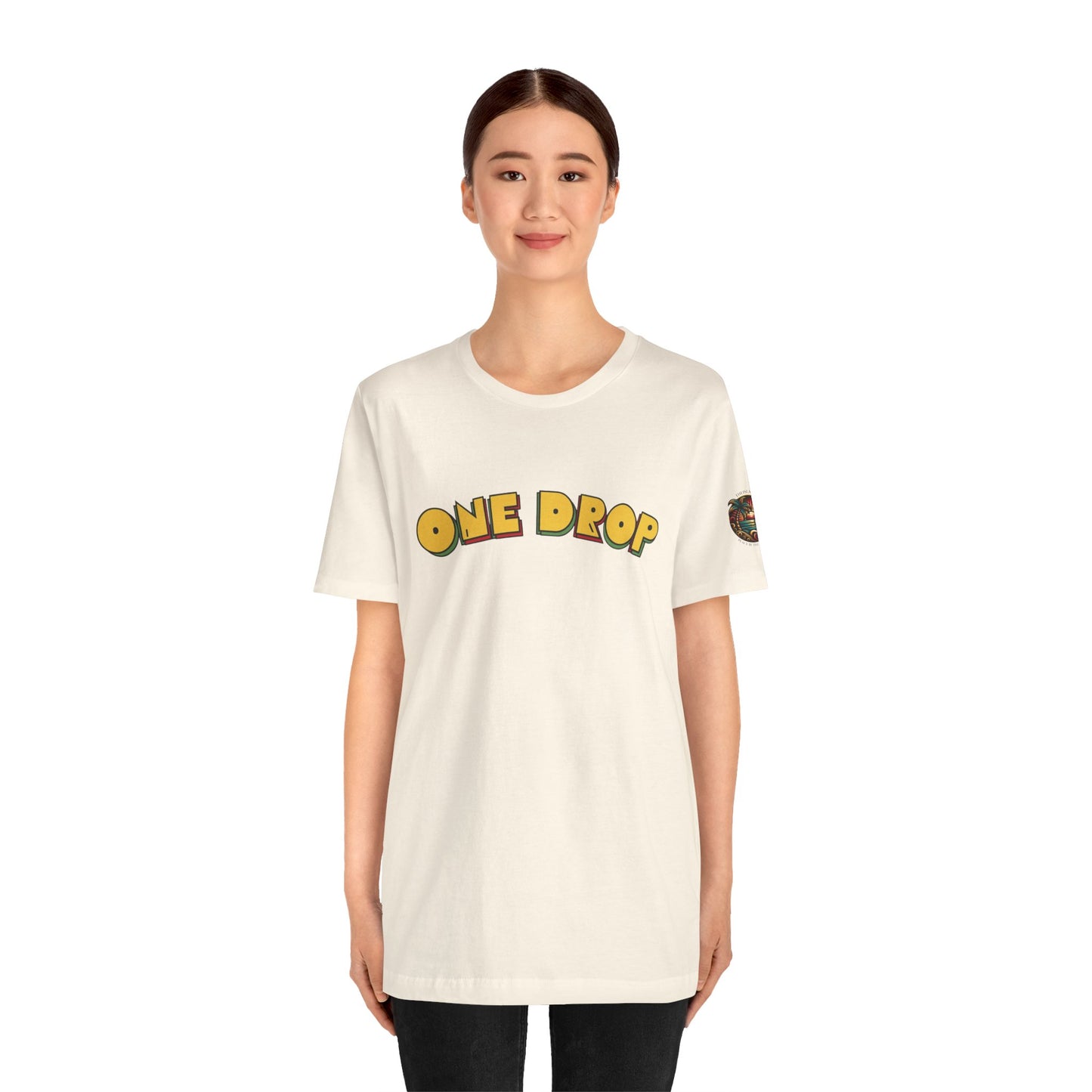 One Drop Unisex Tee - Casual & Stylish T-Shirt for Men and Women | Relaxed Fit Shirt with Lifestyle Design