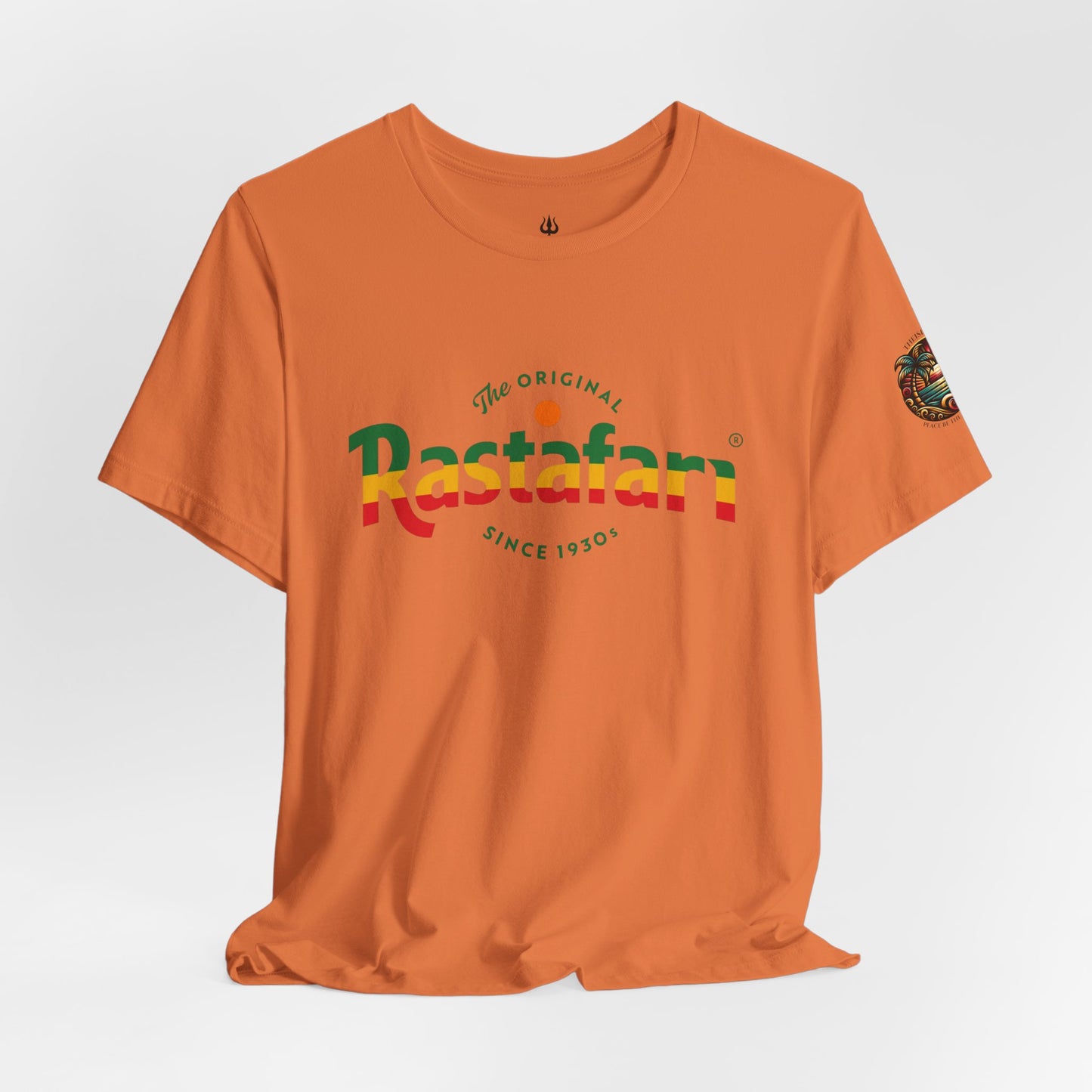 Rastafari Vibes Short Sleeve Tee, Unisex Jersey T-Shirt, Casual Wear, Festival Outfits, Gifts for Rasta Lovers