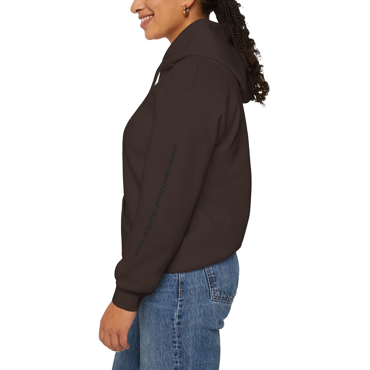 Irie Vybz Unisex Hooded Sweatshirt, Casual Streetwear, Reggae Vibes, Cozy Pullover, Gift for Music Lovers