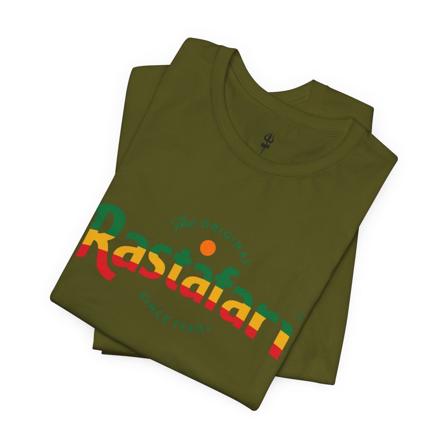 Rastafari Vibes Short Sleeve Tee, Unisex Jersey T-Shirt, Casual Wear, Festival Outfits, Gifts for Rasta Lovers