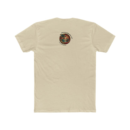 Jamaican Pride Unisex Cotton Crew Tee - Out of Many, One People Graphic T-Shirt - The Island Rhythm