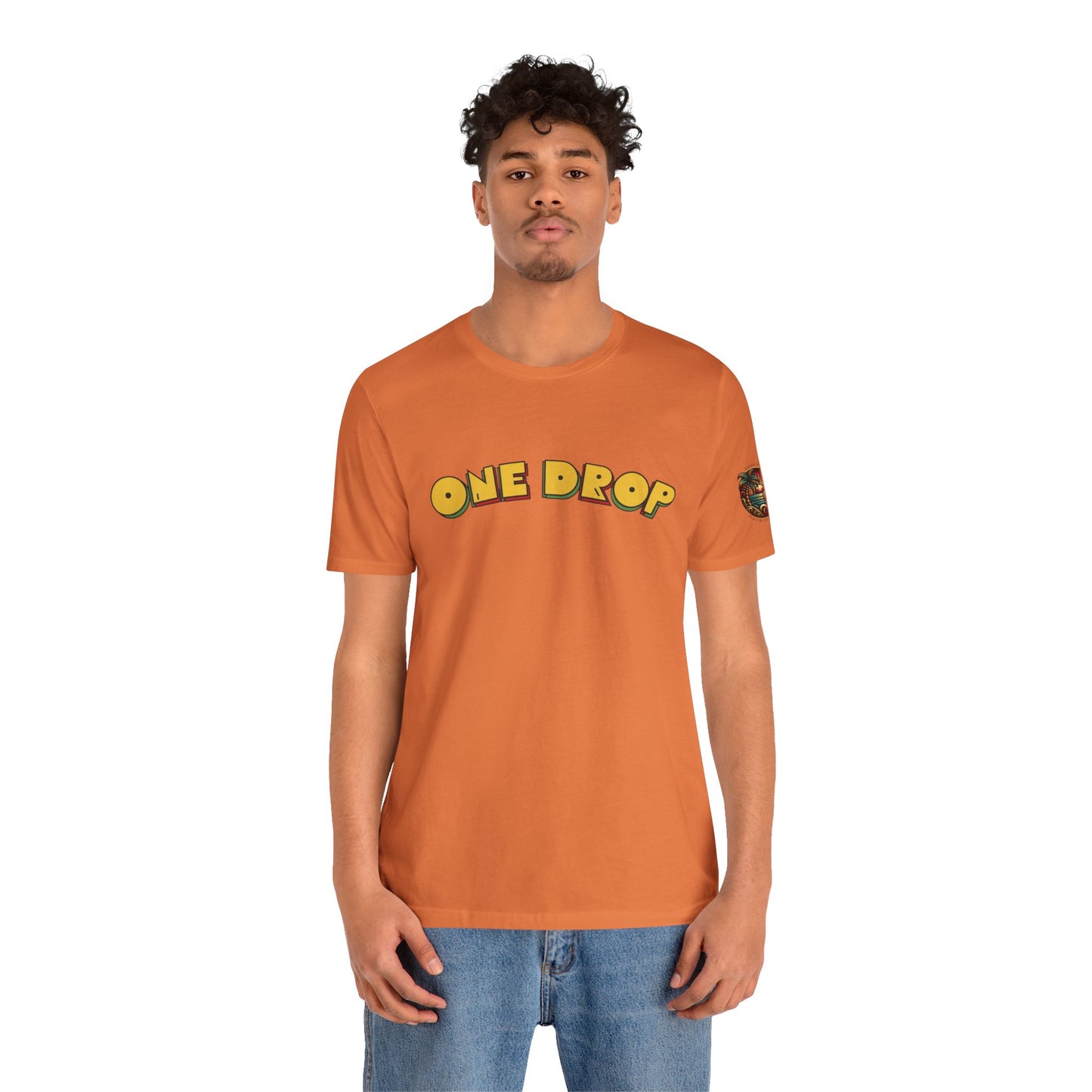 One Drop Unisex Tee - Casual & Stylish T-Shirt for Men and Women | Relaxed Fit Shirt with Lifestyle Design