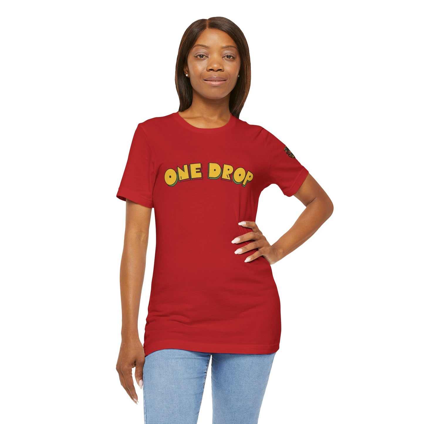 One Drop Unisex Tee - Casual & Stylish T-Shirt for Men and Women | Relaxed Fit Shirt with Lifestyle Design