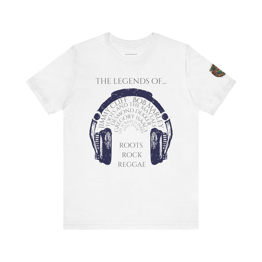 The Legends Of Reggae Unisex Tee - Music Lover's Short Sleeve Shirt