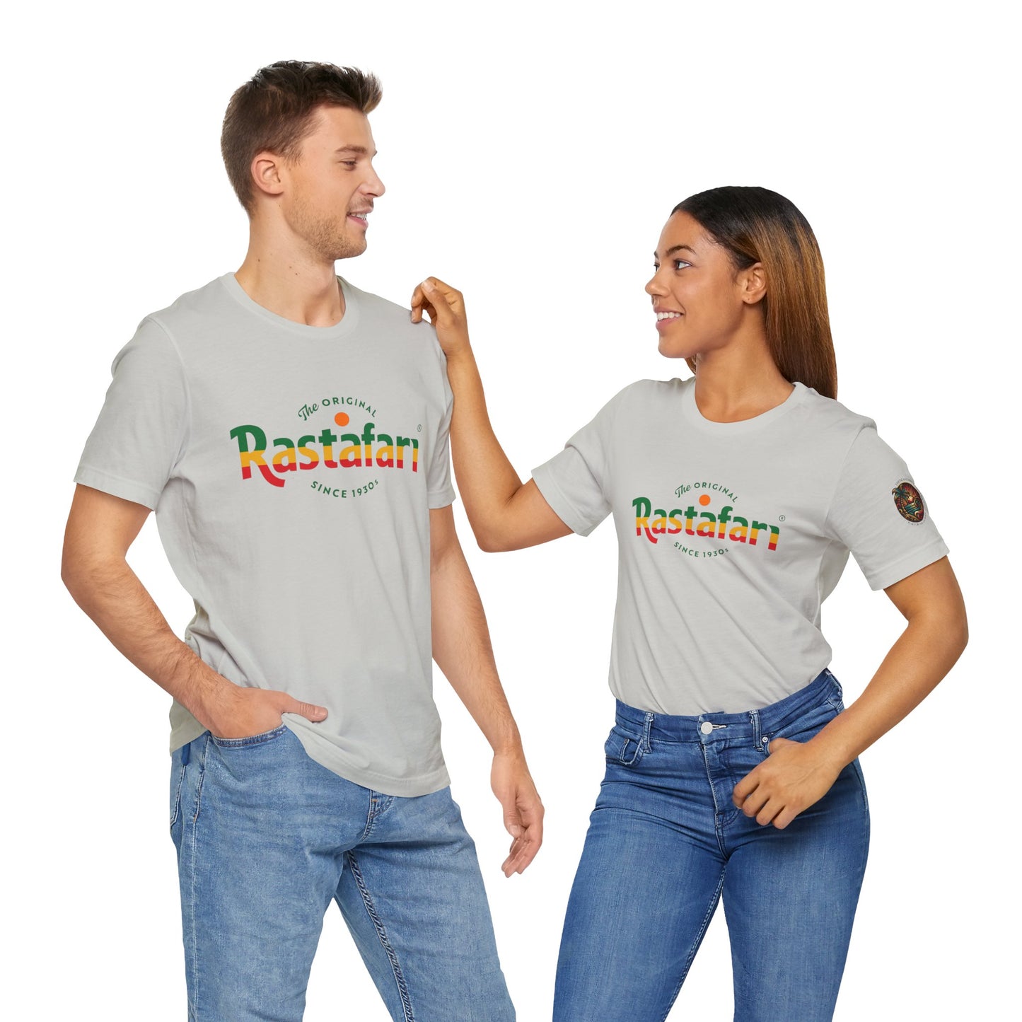 Rastafari Vibes Short Sleeve Tee, Unisex Jersey T-Shirt, Casual Wear, Festival Outfits, Gifts for Rasta Lovers