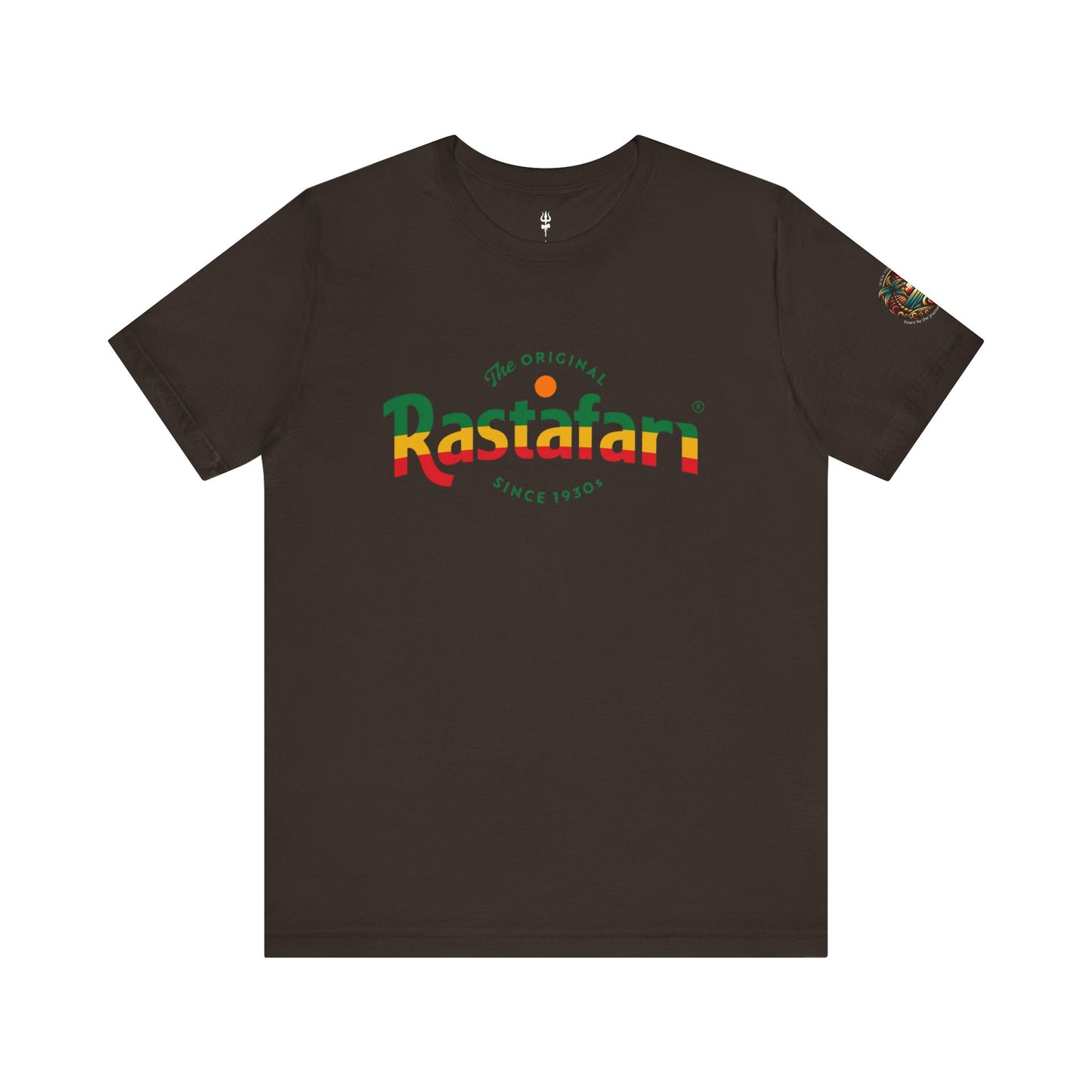 Rastafari Vibes Short Sleeve Tee, Unisex Jersey T-Shirt, Casual Wear, Festival Outfits, Gifts for Rasta Lovers