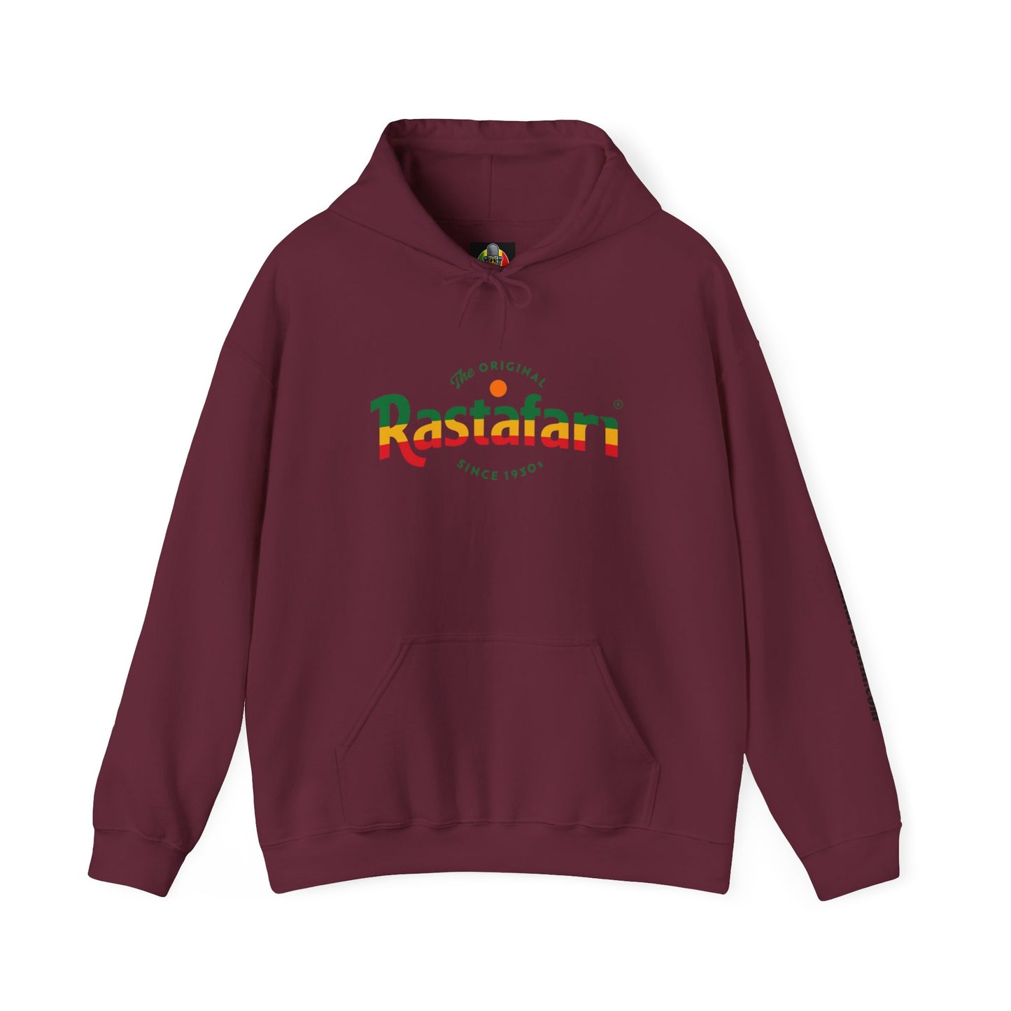 Rastafari Hoodie | Unisex Heavy Blend™ Sweatshirt, Cozy Streetwear, Gift for Culture Lovers, Relaxed Fit, Perfect for Casual Outings