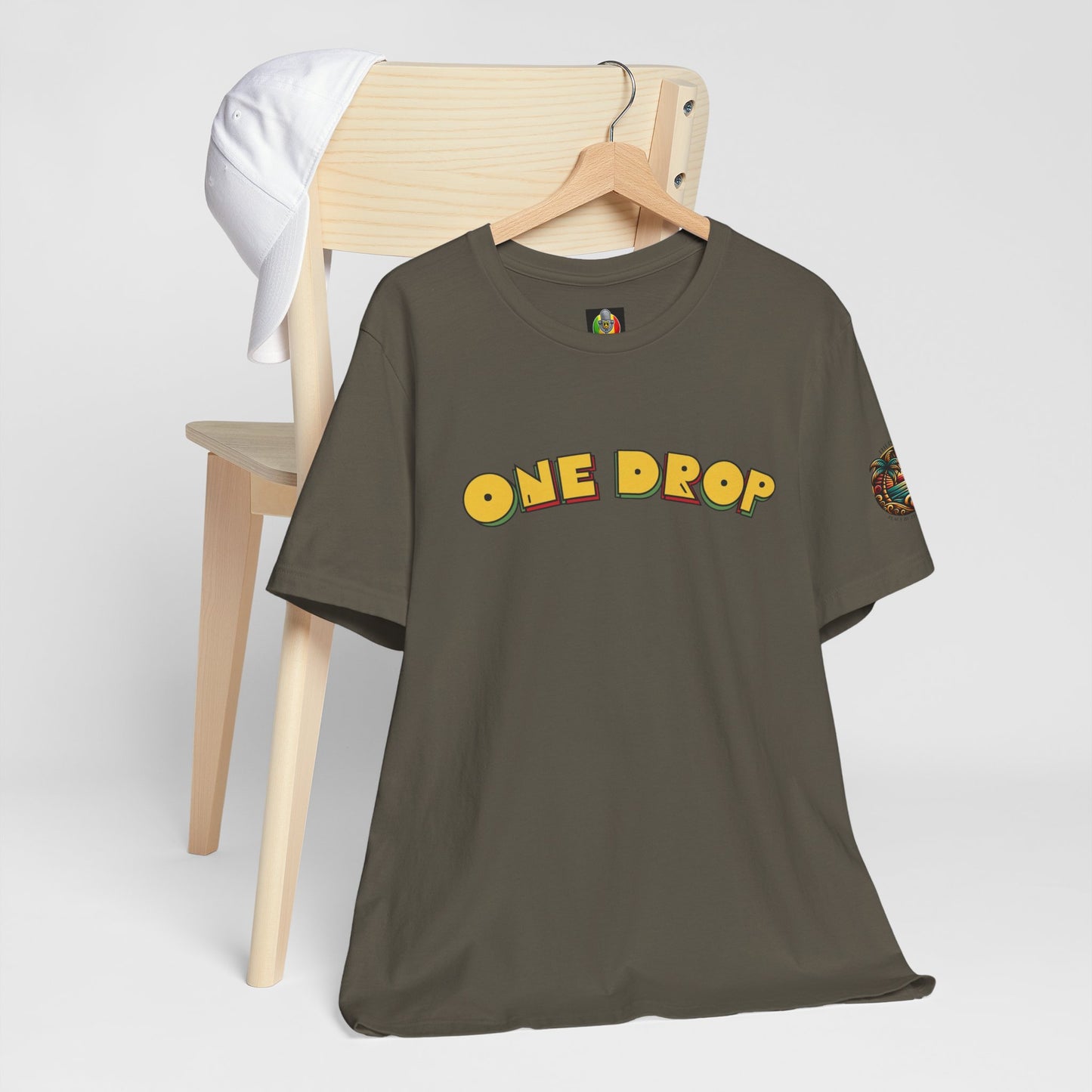 One Drop Unisex Tee - Casual & Stylish T-Shirt for Men and Women | Relaxed Fit Shirt with Lifestyle Design