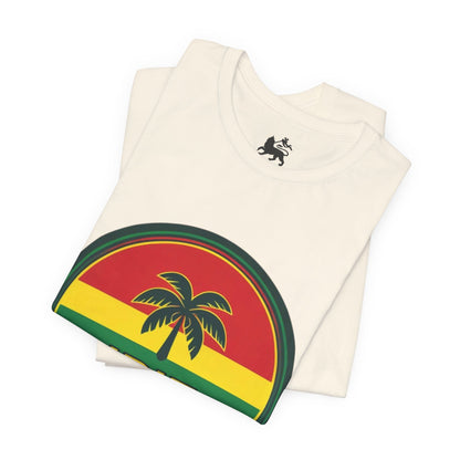 Irie Vybz Unisex Tee, Rasta Spirit Shirt, Beach Vibe Top, Reggae Music Gift, Summer Essentials, Casual Wear, Festival Apparel - The Island Rhythm