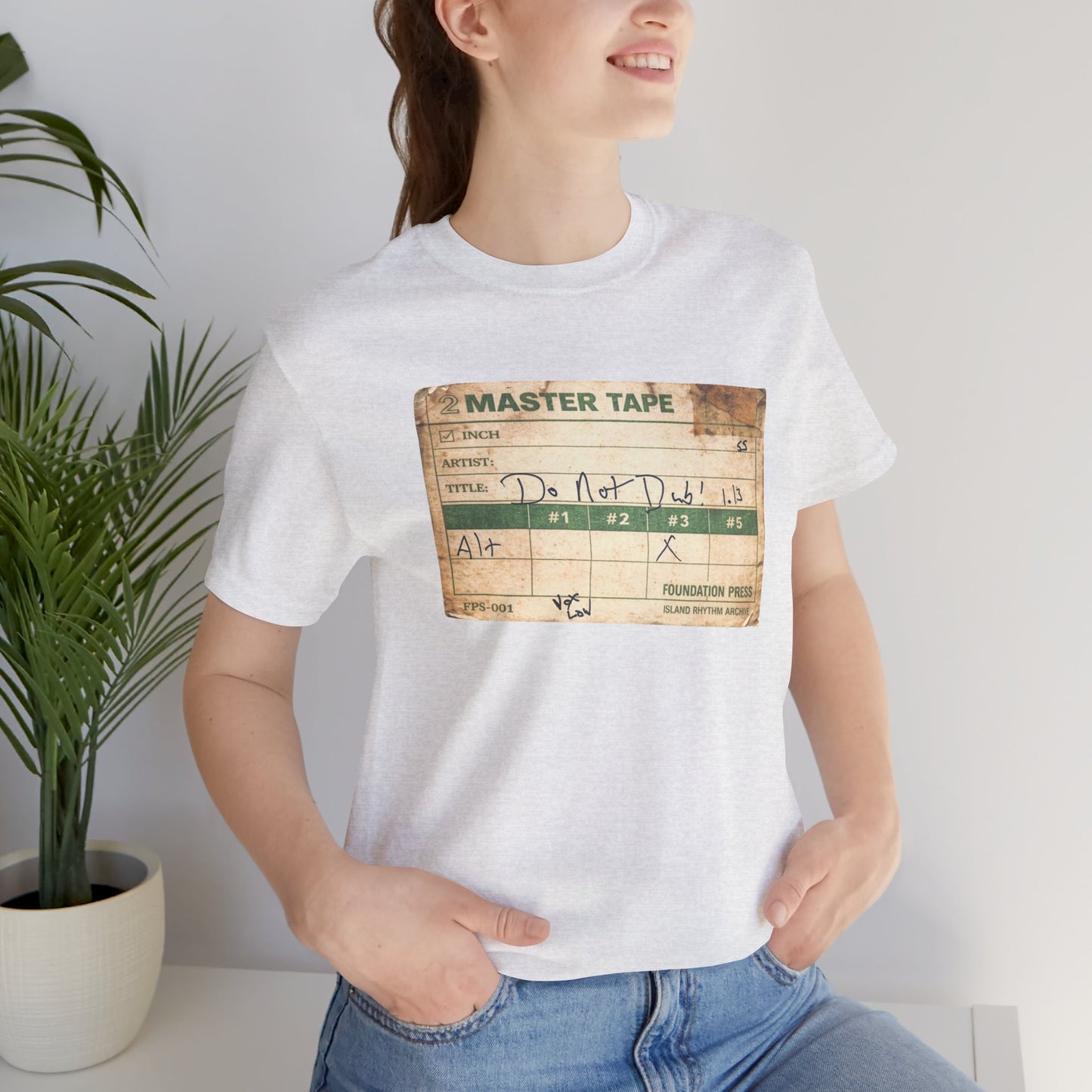 Master Tape Tee - The Island Rhythm