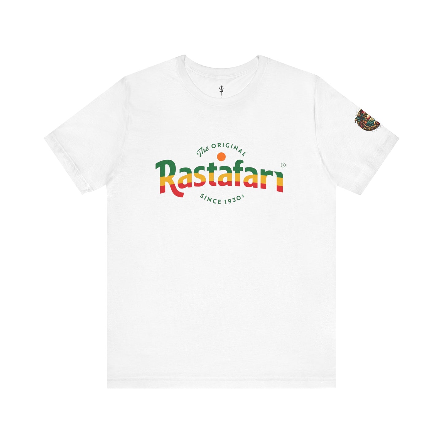 Rastafari Vibes Short Sleeve Tee, Unisex Jersey T-Shirt, Casual Wear, Festival Outfits, Gifts for Rasta Lovers