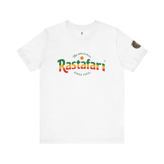 Rastafari Vibes Short Sleeve Tee, Unisex Jersey T-Shirt, Casual Wear, Festival Outfits, Gifts for Rasta Lovers
