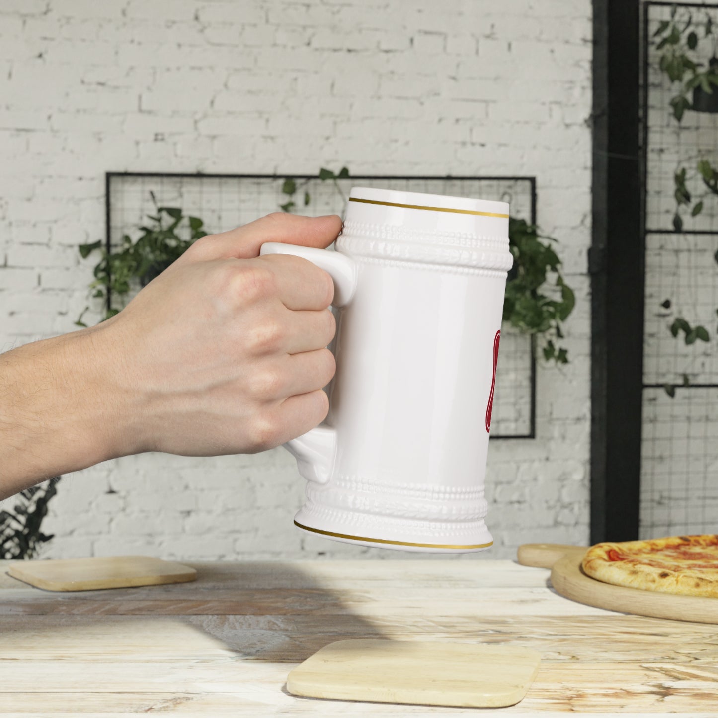 Beer Stein Mug - Reggae Up Your Stein