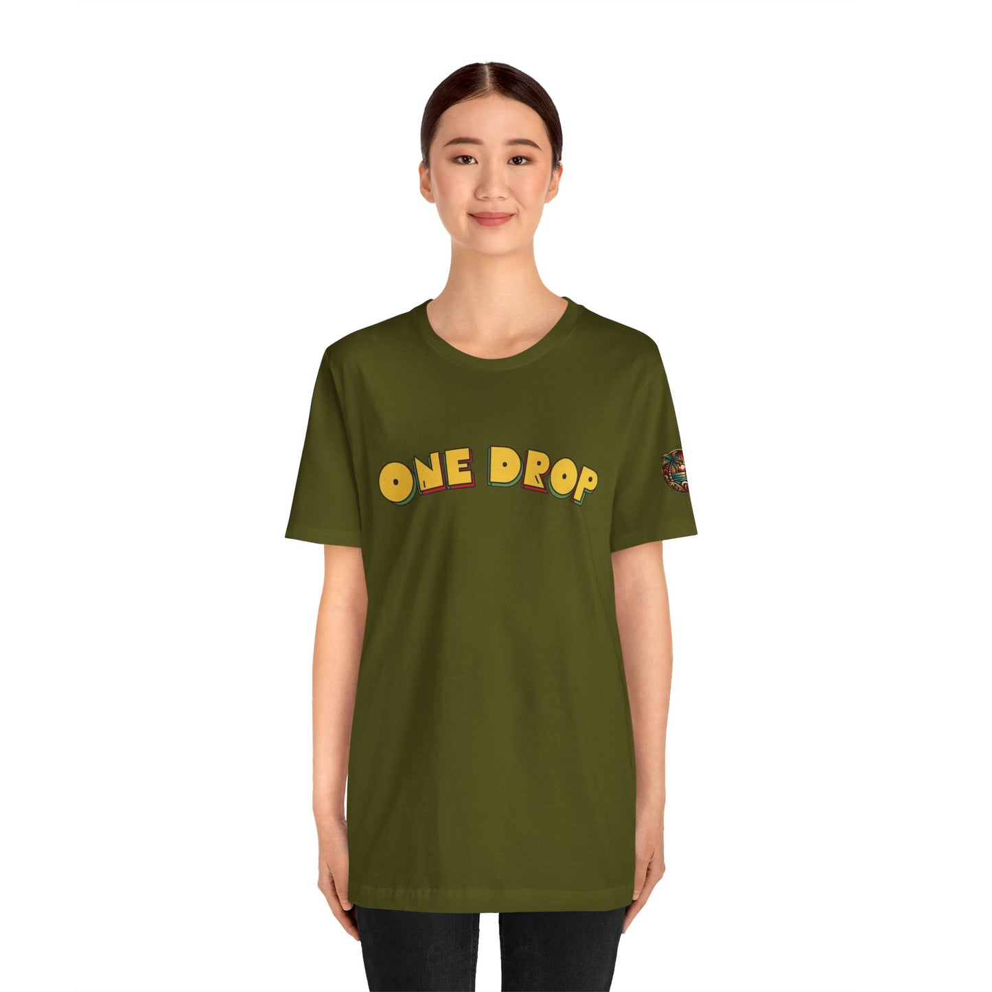 One Drop Unisex Tee - Casual & Stylish T-Shirt for Men and Women | Relaxed Fit Shirt with Lifestyle Design