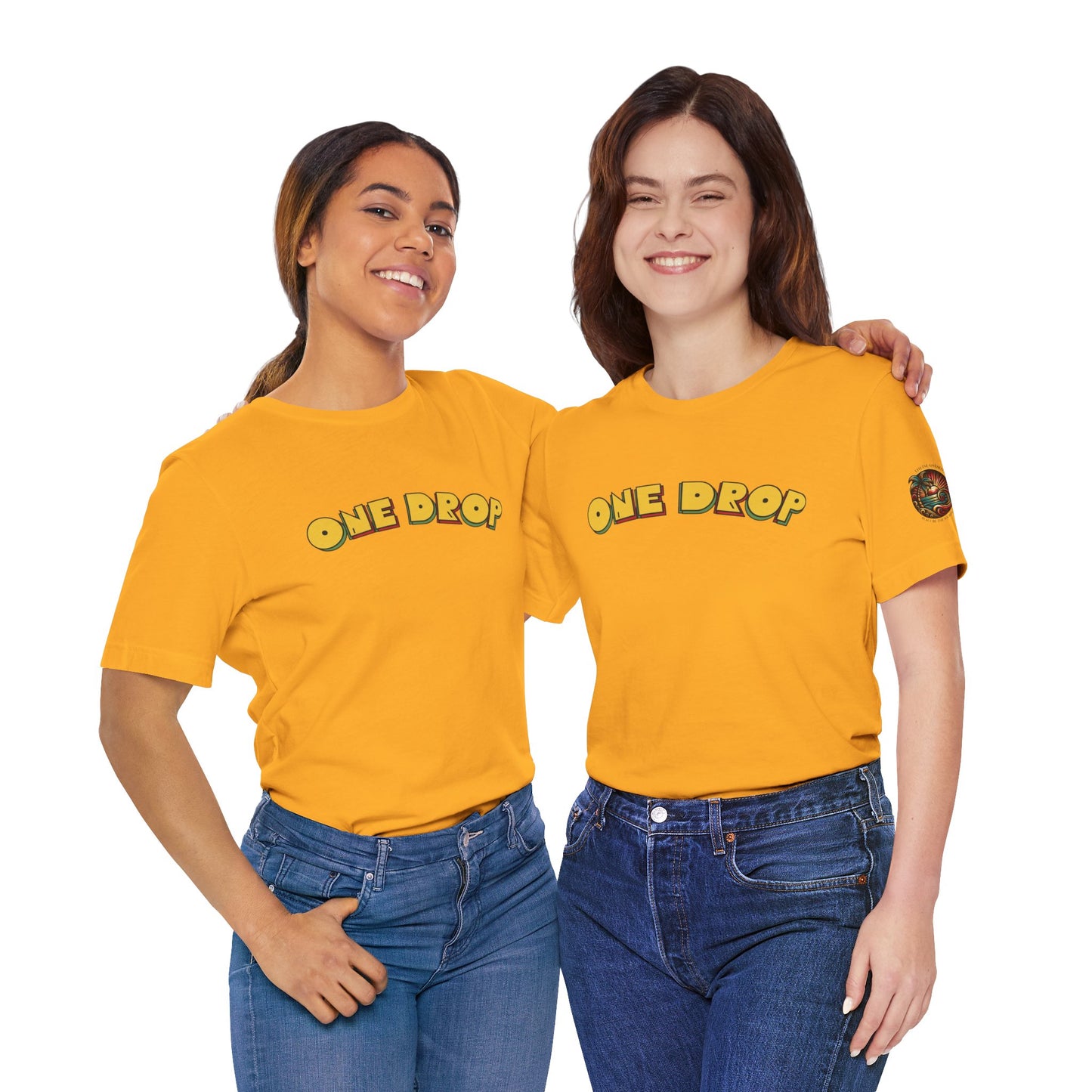 One Drop Unisex Tee - Casual & Stylish T-Shirt for Men and Women | Relaxed Fit Shirt with Lifestyle Design