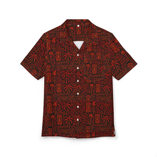 Island Rhythm Fire Vibe Hawaiian Shirt - The Island Rhythm