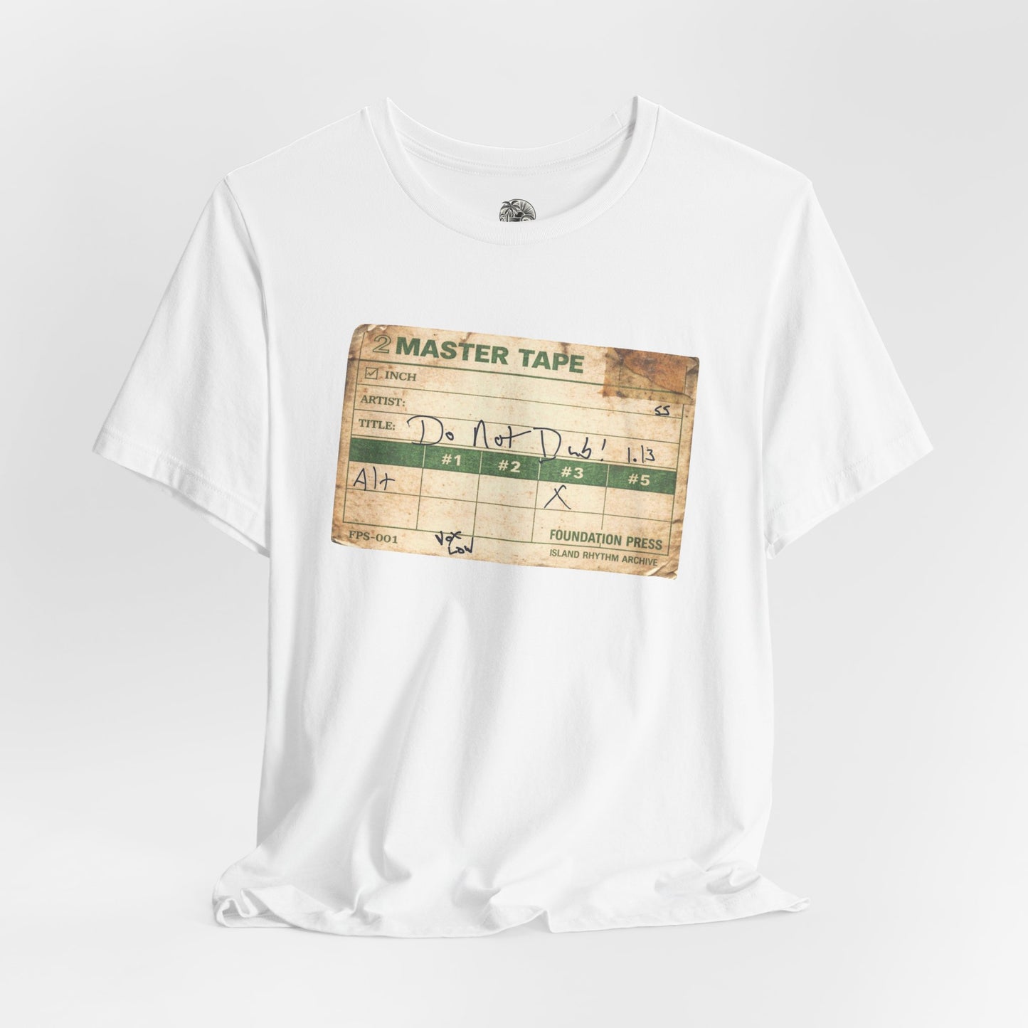 Master Tape Tee - The Island Rhythm