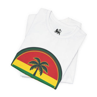 Irie Vybz Unisex Tee, Rasta Spirit Shirt, Beach Vibe Top, Reggae Music Gift, Summer Essentials, Casual Wear, Festival Apparel - The Island Rhythm
