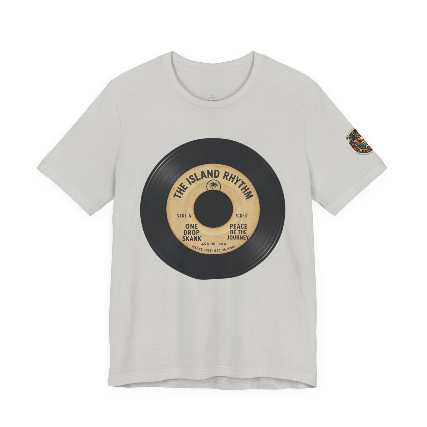 Vinyl Record Tee — The Island Rhythm Retro Music T‑Shirt - The Island Rhythm