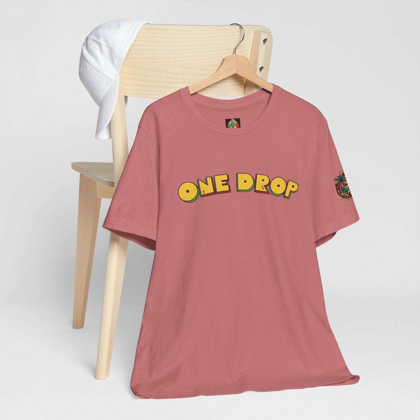 One Drop Unisex Tee - Casual & Stylish T-Shirt for Men and Women | Relaxed Fit Shirt with Lifestyle Design