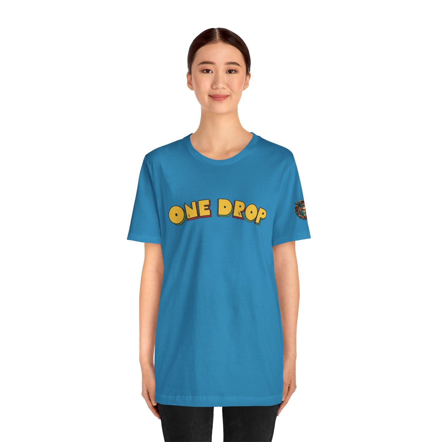 One Drop Unisex Tee - Casual & Stylish T-Shirt for Men and Women | Relaxed Fit Shirt with Lifestyle Design