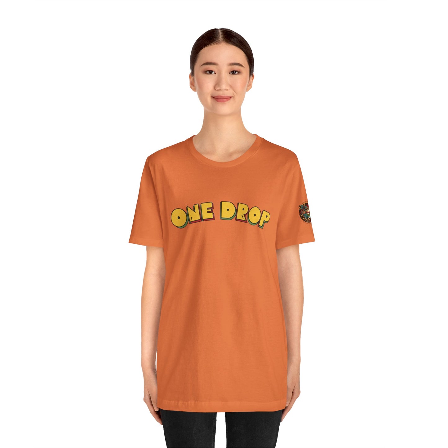 One Drop Unisex Tee - Casual & Stylish T-Shirt for Men and Women | Relaxed Fit Shirt with Lifestyle Design